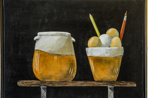 Still-life-Acrylic-on-canvas-40x50-cm