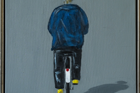 Grandpa-on-bike-40x30-cm