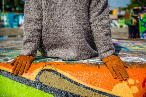 suede-orange-glove-fringes